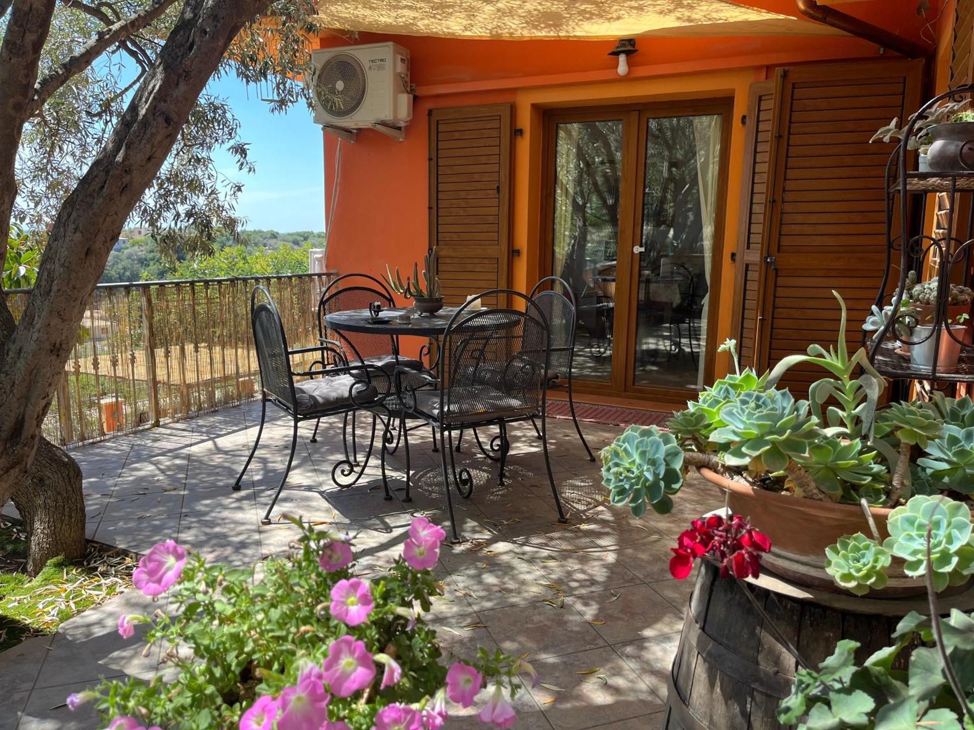 Villa Con Giardino Vista Mare Capitana Exterior foto